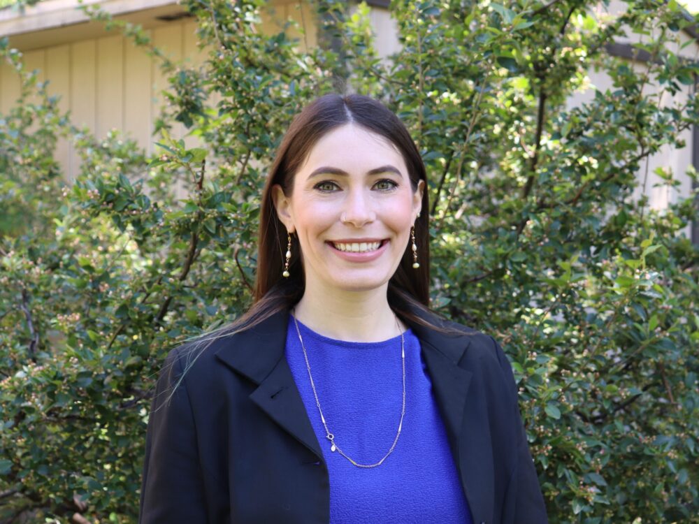 An outdoor portrait of Monica Callahan